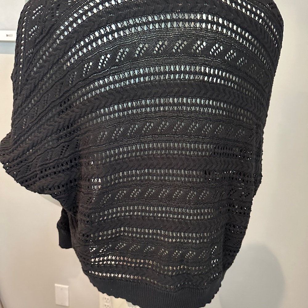 Misses XL 18-20 Blk Sweater Shrug.  Faded Glory
